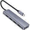 UGREEN HUB TYPE-C CM219 GRAY 70336