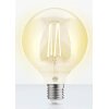 CHUANGO G95G E27 EDISON SMART WIFI LIGHT BULB GLOBE 6.5W A+ 725LM 2000K-5500K