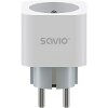 SAVIO AS-01 WHITE SMART WI-FI SOCKET FOR ANDROID/IOS