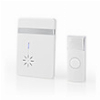 NEDIS DOORB212WT WIRELESS DOORBELL SET BATTERY POWERED 36 MELODIES