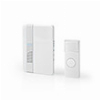 NEDIS DOORB223CWT WIRELESS DOORBELL SET MAINS POWERED 36 MELODIES