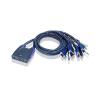 ATEN CS64US 4-PORT USB KVM SWITCH