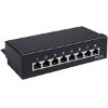 GOOBAY 96105 8-PORT STP CAT.6 1U PATCH PANEL BLACK