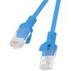 LANBERG PATCHCORD CAT.5E 0.25M BLUE