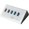LOGILINK UA0227 USB 3.0 4+1 PORT HUB ALUMINUM WITH POWER SUPPLY
