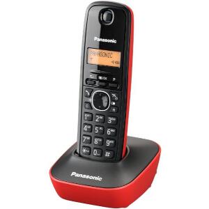 PANASONIC DECT KX-TG1611GR BLACK-RED