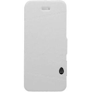 ΘΗΚΗ ΔΕΡΜΑΤΙΝΗ FLIP STONEAGE APPLE IPHONE 5/5S GUARDIAN WHITE