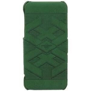 ΘΗΚΗ ΔΕΡΜΑΤΙΝΗ FLIP STONEAGE APPLE IPHONE 5C CIVILIZATION ROAD GREEN