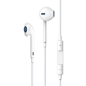 DEVIA SMART EARPODS WITH REMOTE AND MIC WHITE