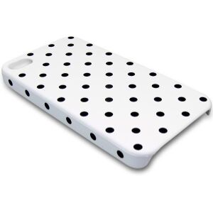 SANDBERG COVER IPHONE 4/4S DOT PATTERN WHITE