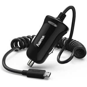 HAMA 178261 CAR CHARGER MICRO-USB 2.4A BLACK