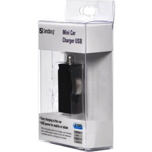 SANDBERG MINI CAR CHARGER USB 2100MA UNIVERSAL