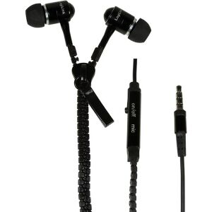 LOGILINK HS0021 ZIPPER STEREO IN-EAR HEADSET BLACK