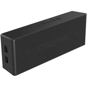 CREATIVE MUVO 2 PORTABLE WATER-RESISTANT BLUETOOTH SPEAKER WITH BUILT-IN MP3 PLAYER BLACK