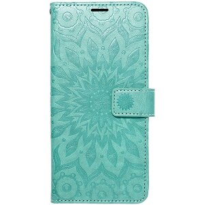 FORCELL MEZZO BOOK FLIP CASE FOR SAMSUNG GALAXY A52 5G / A52 LTE 4G MANDALA GREEN