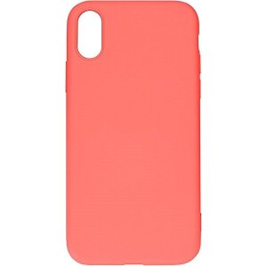 FORCELL SILICONE LITE BACK COVER CASE FOR IPHONE 12 / 12 PRO PINK