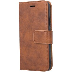 FOREVER CLASSIC LEATHER BOOK FLIP CASE FOR FOR IPHONE 11 PRO BROWN