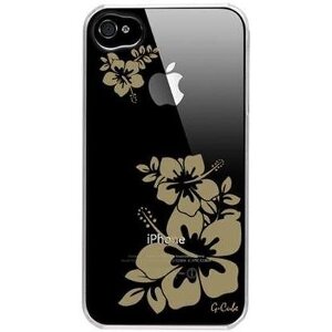 G-CUBE A4-GPA-4SS PREMIUM CLEAR BACK-SHELL FOR IPHONE 4 & 4S ALOHA SUNSET