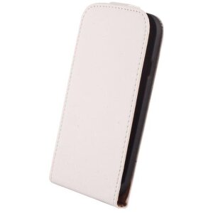 LEATHER CASE ELEGANCE FOR HUAWEI ASCEND P6 WHITE