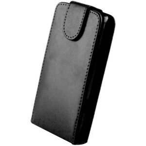 LEATHER CASE FOR SAMSUNG I9295 S4 ACTIVE BLACK