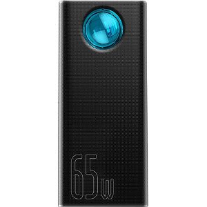 BASEUS AMBILIGHT DIGITAL DISPLAY QUICK CHARGE PD3.0+QC3.0 POWER BANK 65W 30000MAH BLACK