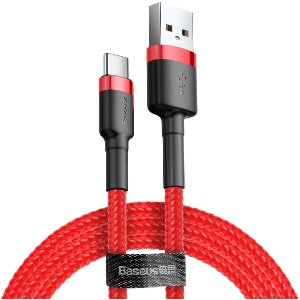 BASEUS CABLE CAFULE TYPE-C 3A 1M RED