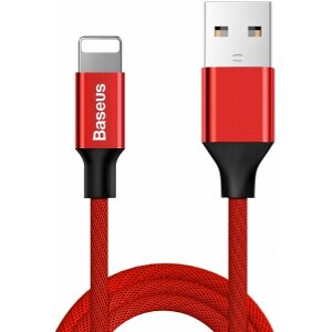 BASEUS CABLE YIVEN LIGHTNING 8-PIN 2A 1.8M RED