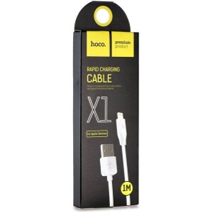 HOCO X1 SPEED LIGHTNING CHARGING CABLE 1M WHITE