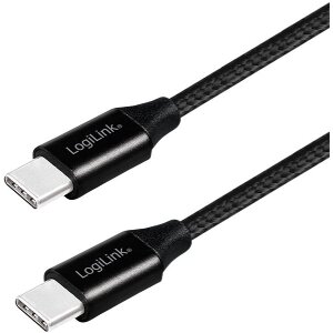 LOGILINK CU0154 USB 2.0 CABLE USB-C TO USB-C 1M BLACK