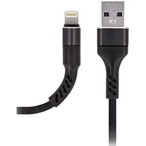 MAXLIFE CABLE MXUC-01 FOR IPHONE / IPAD / IPOD 8-PIN FAST CHARGE 2A BLACK