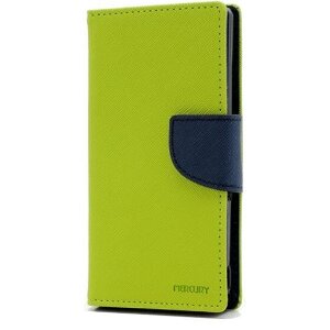 MERCURY FANCY DIARY FLIP CASE SAMSUNG A3 LIME-NAVY