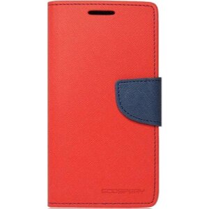 MERCURY FANCY DIARY FLIP CASE SAMSUNG G357 ACE 4 4G LTE RED-NAVY