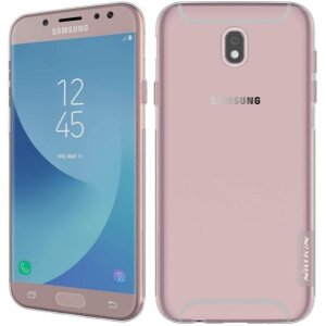 NILLKIN NATURE TPU BACK COVER CASE FOR SAMSUNG GALAXY J5 2017 TRANSPARENT GREY