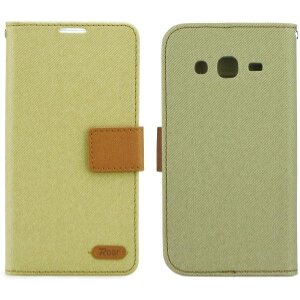 ROAR SIMPLY LIFE FLIP CASE FOR SAMSUNG GALAXY J2 (2016) KHAKI