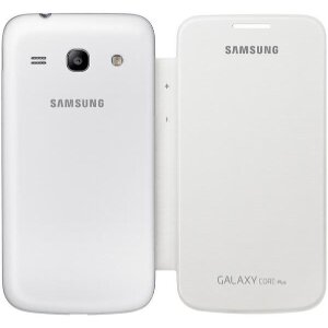 SAMSUNG FLIP COVER EF-FG350NW FOR GALAXY CORE PLUS G350 WHITE