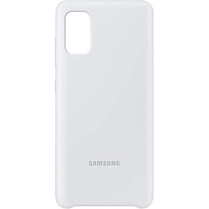 SAMSUNG SILICONE COVER GALAXY A41 WHITE EF-PA415TW