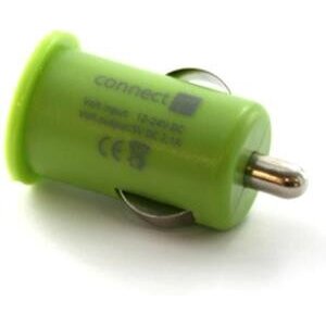 CONNECT IT CI-587 USB CAR CHARGER 2.1A COLOUR LINE GREEN UNIVERSAL