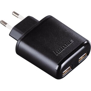 HAMA 123546-123585 TRAVEL CHARGER AUTO-DETECT 5 V/4.8 A BLACK