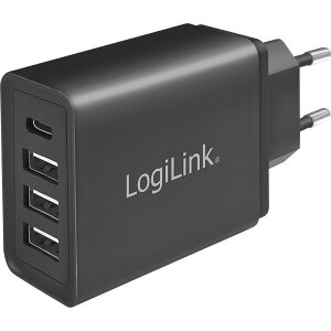 LOGILINK PA0221 3X USB-A 1X USB-C CHARGER 27W