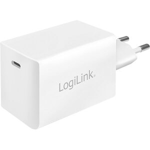 LOGILINK PA0229 USB POWER SOCKET ADAPTER 1X USB-PORT GAN-TECHNOLOGY 60W