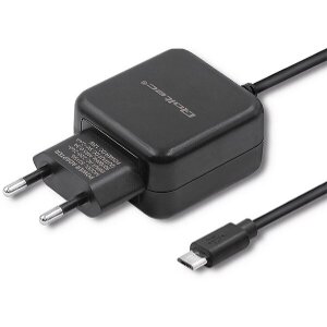 QOLTEC 50196 CHARGER 5V 2.4A 12W MICROUSB BLACK