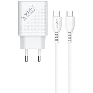 SAVIO LA-05 WALL USB CHARGER QUICK CHARGE POWER DELIVERY 3.0 18W