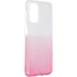 FORCELL SHINING CASE FOR XIAOMI REDMI 10 / REDMI NOTE 11 4G CLEAR/PINK