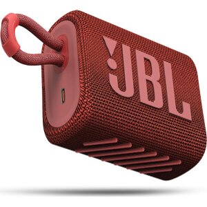 JBL GO 3 PORTABLE BLUETOOTH SPEAKER WATERPROOF IP67 4.2 W RED