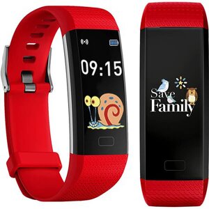 SAVEFAMILY KIDS BAND SMARTWATCH RED