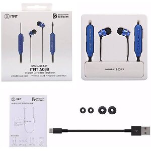 ΑΚΟΥΣΤΙΚΑ BLUETOOTH SAMSUNG A08B WIRELESS EARPHONES BLUE GP-OAU019SABL