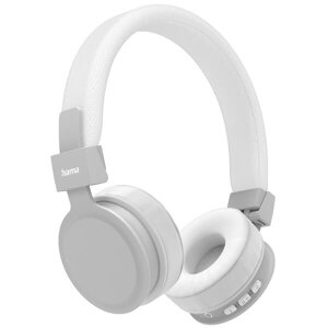 HAMA184085 FREEDOM LIT HEADPHONES ONEAR FOLDABLE WITH MICROPHONE WHITE