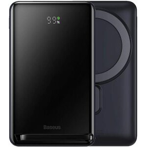 BASEUS WIRELESS POWERBANK QI 10000MAH MAGNETIC MAGSAFE 20WATT BLUE