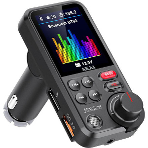 AKAI FMT-93BT FM TRANSMITTER, HANDS FREE, QC ΦΟΡΤΙΣΤΗ ΑΥΤΟΚΙΝ., BLUETOOTH, AUX-OUT, MICRO SD, 2 USB