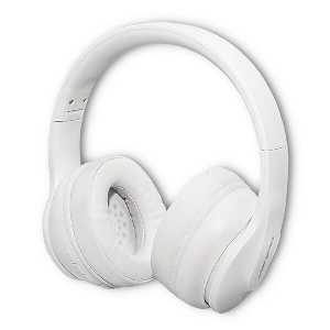 QOLTEC SOUNDMASTERS WIRELESS HEADPHONES WITH MICROPHONE BT 5.0 AB WHITE